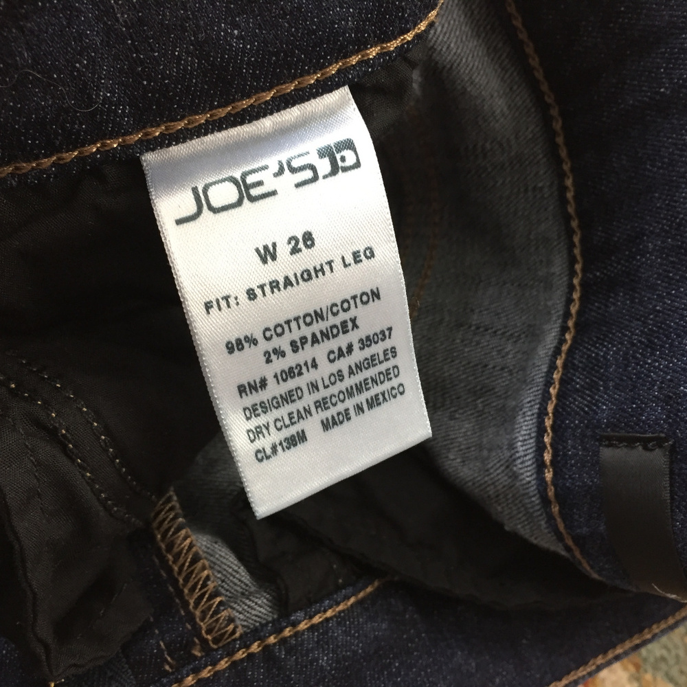 Joe's Jeans | 26 Alda Straight Leg Dark wash - Picture 5 of 5
